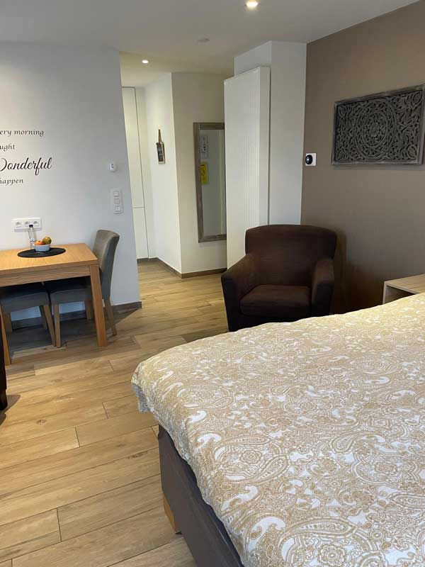Q Studio Bed en Breakfast kamer